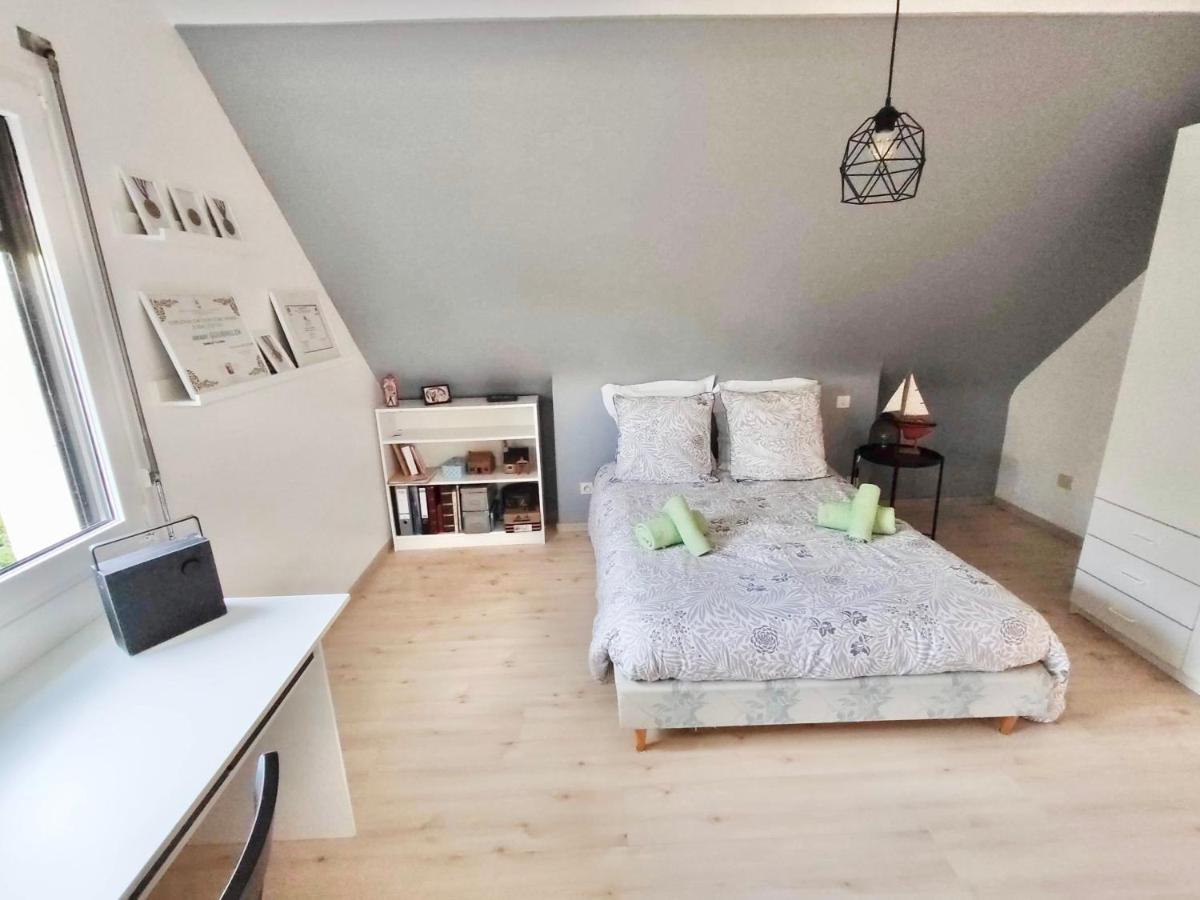 La Kervao - Maison 5 Chambres - Jardin - Terrasse - Internet 坎佩尔 外观 照片