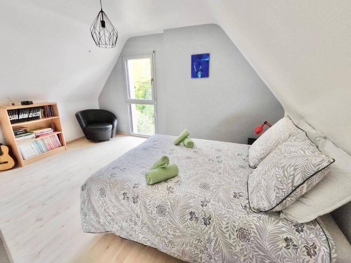 La Kervao - Maison 5 Chambres - Jardin - Terrasse - Internet 坎佩尔 外观 照片